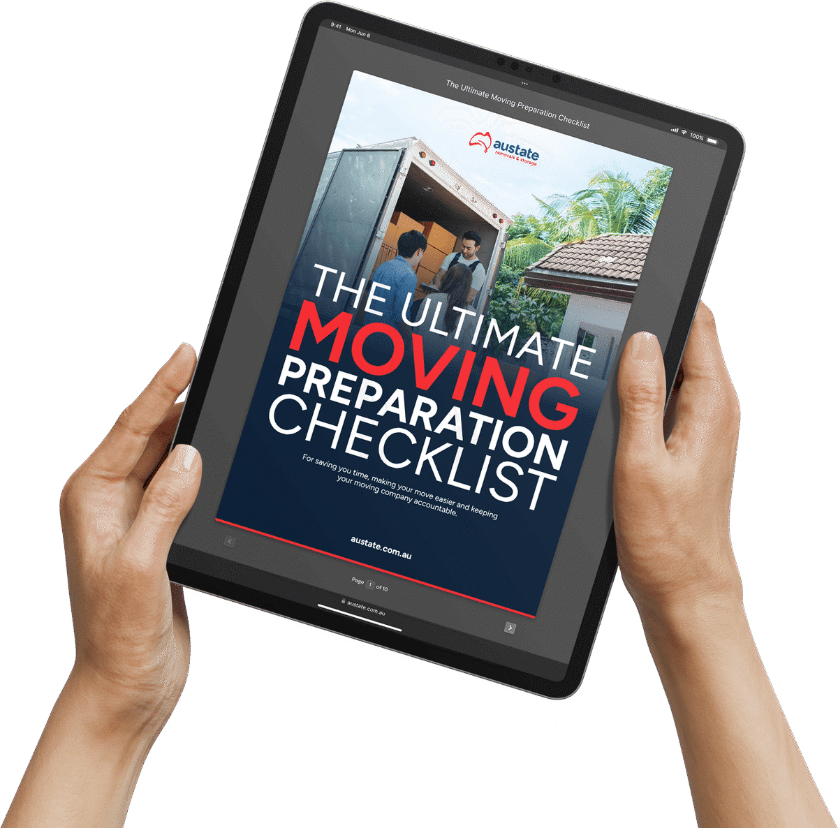 Ultimate prep checklist banner tablet