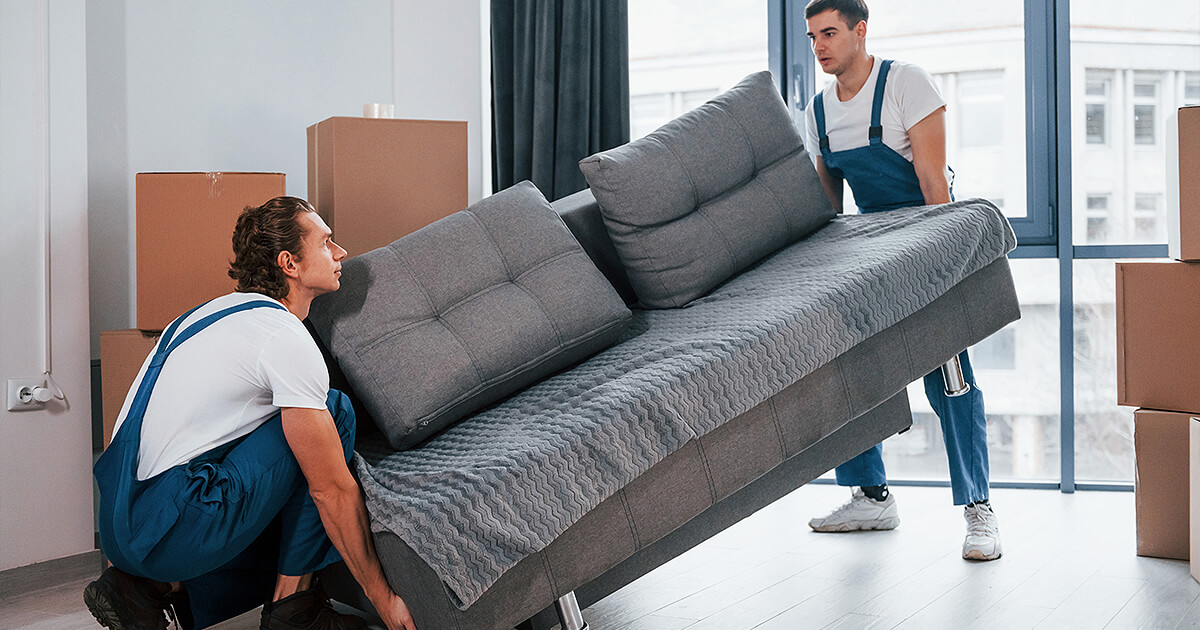 Professional furniture movers